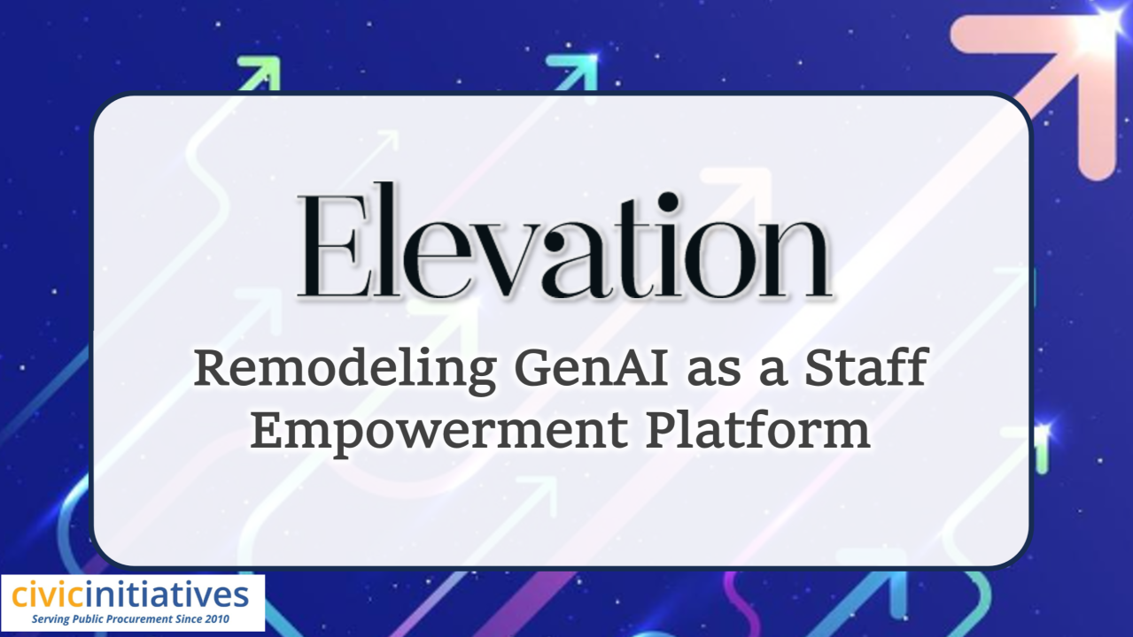 Elevation: Remodeling GenAI as a Staff Empowerment Platform